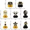 8Pcs Happy Wedding Anniversary Decorations Table Honeycomb Centerpieces